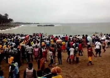 Man Washed Away While Defecating In The Sea
