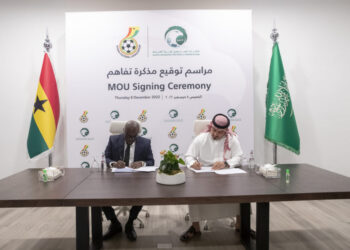 GFA signs MoU with Saudi Arabian Football Federation