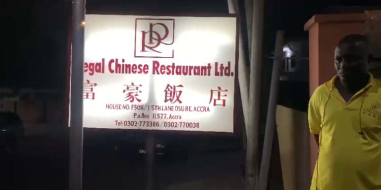 GRA shuts down Regal Chinese Restaurant in Osu