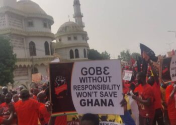 #FixTheCountry Movement demonstrators storm Tamale