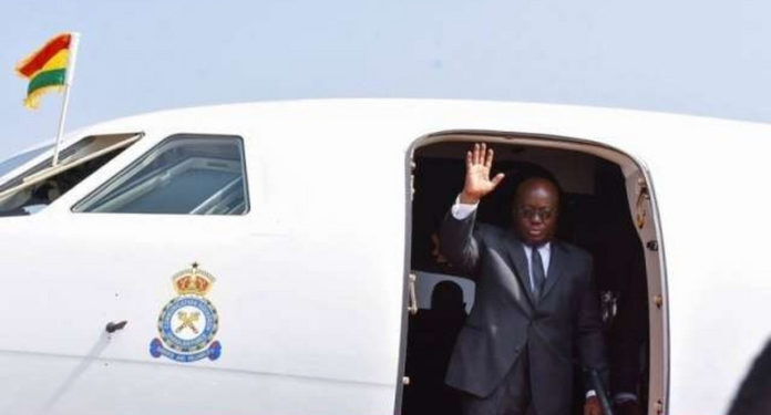 President Akufo-Addo leaves for Abu Dhabi, London