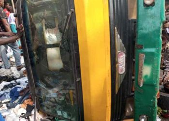 Video: Two women crashed to death by cargo truck in Kumasi Central Market