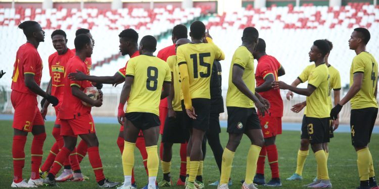 “Y3n b) biom”  – Ghana, Mozambique friendly match abandoned after penalty incident