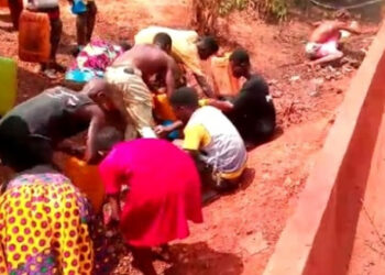 Petrosol fuel tanker capsizes at Asankragwa, residents rush for fuel