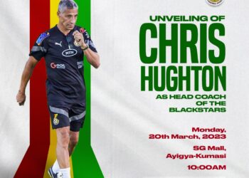 Chris Hughton to be unveiled as Black Stars Coach in Kumasi today
