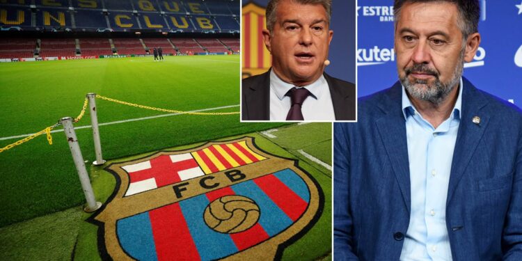 Barcelona charged with corruption over payments to former referees’ official