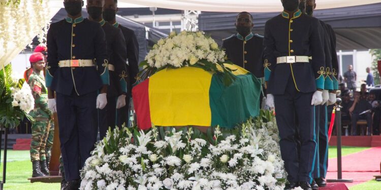 Funeral of Christian Atsu takes place in Accra as hundreds pay last respect to former Ghana player