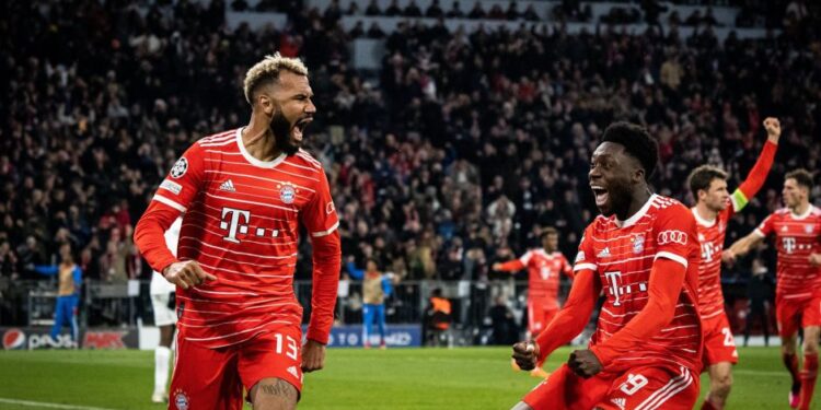Bayern Munich beat PSG to reach UEFA Champions League quarterfinals