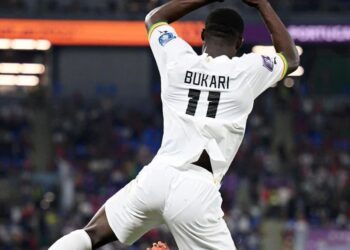 Osman Bukari scores as Black Stars share spoils in Luanda