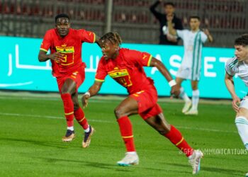 AFCON U-23 Qualifiers: Fatawu Issahaku’s sensational goal helps Ghana earn a vital draw in Algeria {VIDEO}