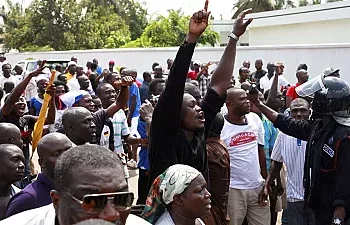 Bono Region: Duadaso youth hold demo over bad roads