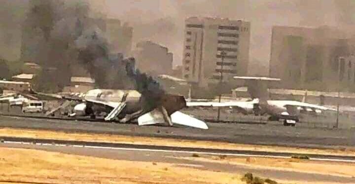 Sudan: Army and paramilitary force clash at Khartoum Airport, several aircraft damaged