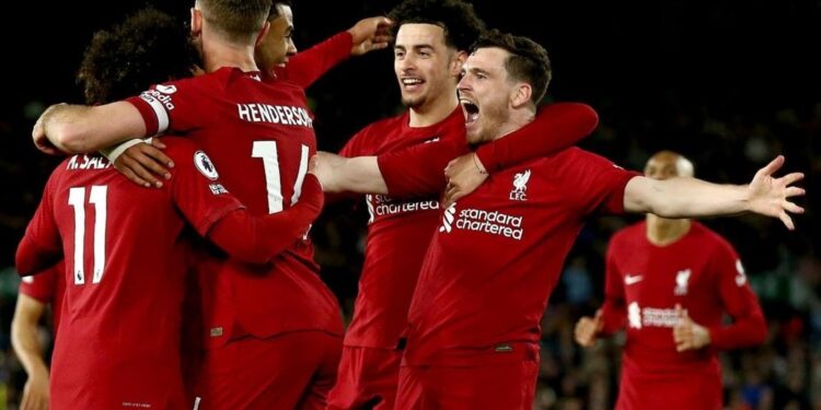 Liverpool hit Leeds for six to boost European hopes