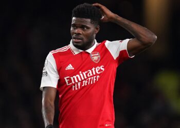 Thomas Partey left out on FIFA EA Sports Premier League team of the season nomination