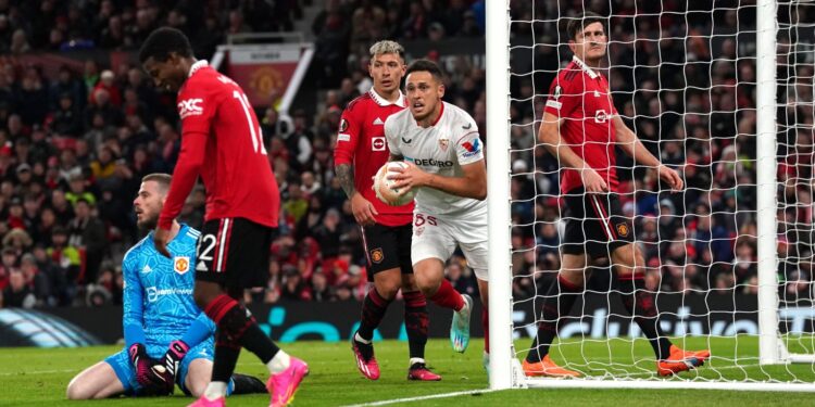 Europa League: Manchester United held to a 2-2 draw with Sevilla