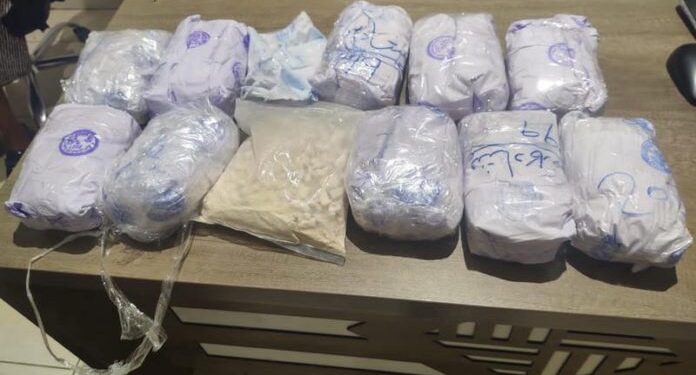 NACOC Seizes Cocaine Valued at $300K and Weighing 11.4KG at KIA [Photos]