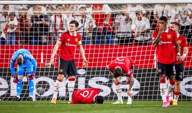 Man United dumped from Europa League after error-strewn loss to Sevilla