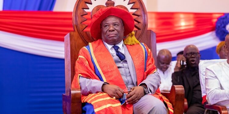 Neenyi Ghartey VII inducted into office as 2nd Chancellor of UEW