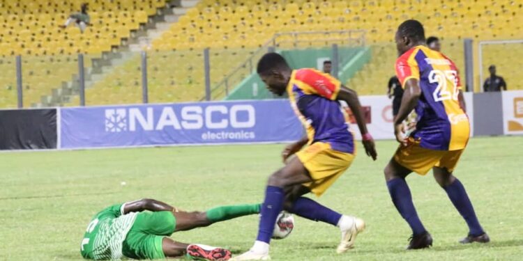 GPL: Hearts of Oak return to winning ways with two late goals against King Faisal