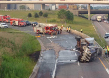 Fuel tanker spillage causes heavy traffic on Accra-Tema Motorway