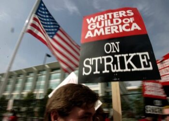 Thousands of Hollywood writers strike for first time in 15 years