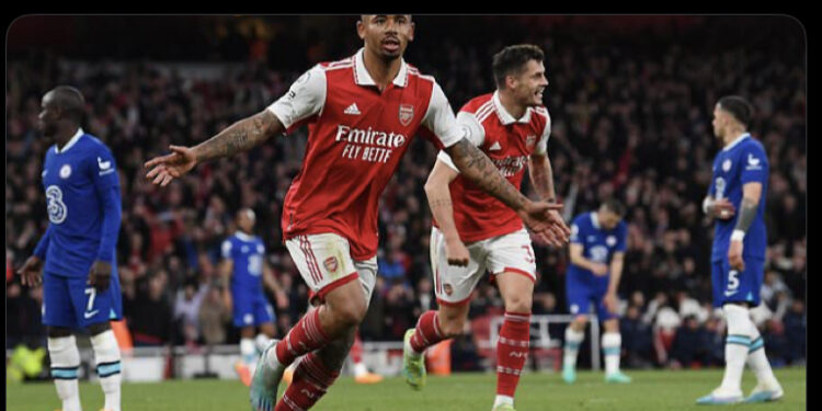 Arsenal return to PL summit as Odegaard scores brace in win over Chelsea