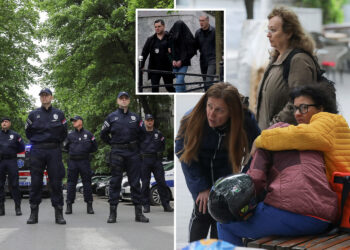 Serbia: Boy shoots at least eight children dead with another adult killed in horror school rampage