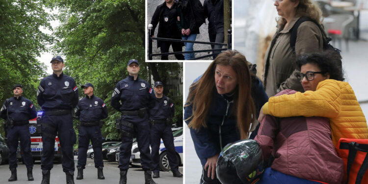 Serbia: Boy shoots at least eight children dead with another adult killed in horror school rampage