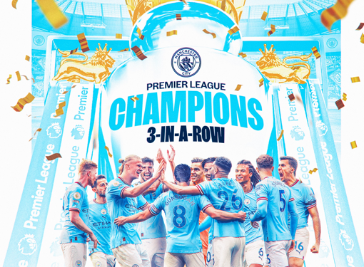 Man City win Premier League for third successive season after Arsenal’s defeat to Forest