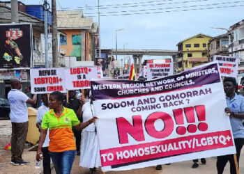 Western Regional clergymen, 100s of Christians walk against LGBTQ+