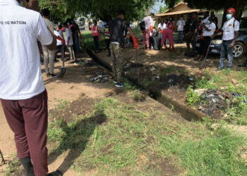 Tema Metro NASPA embarks on clean-up and tree planting exercise