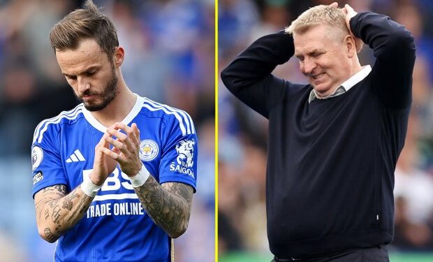 Leicester City relegated after nine-year stay in the premier league