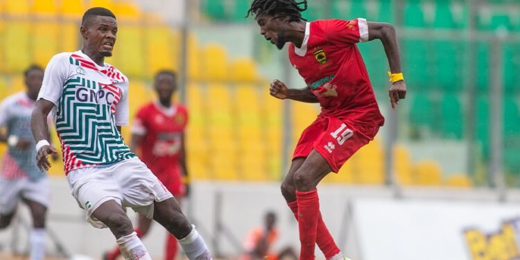 GPL: Asante Kotoko drop points after 1-1 draw with Karela