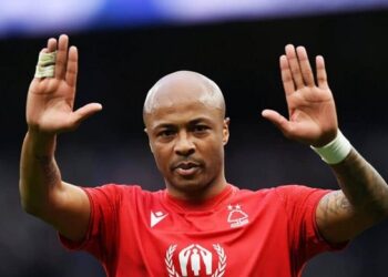 Nottingham Forest release Andre Ayew after six-month deal