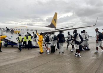 Black Stars leaves Ghana for AFCON Qualifier against Madagascar
