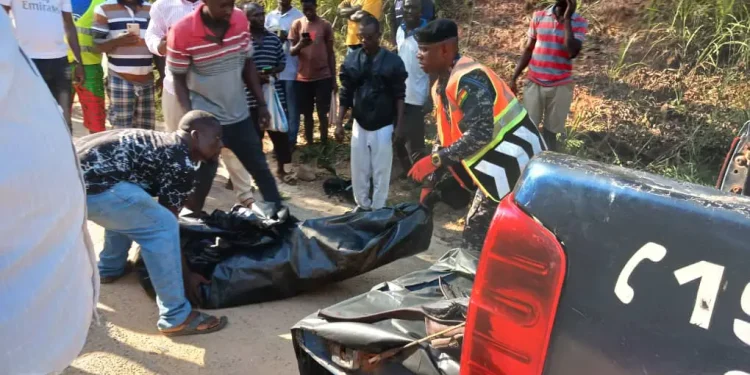 Takoradi: One dead, another in critical condition after accident involving Societe General vehicle