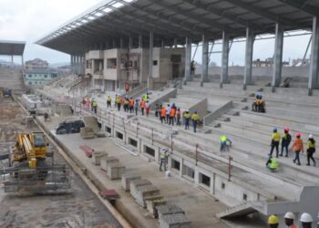 Contractor working on T&A Stadium in Tarkwa falls to death