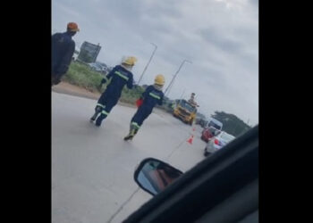 Heavy traffic on Accra-Tema Motorway following road crash