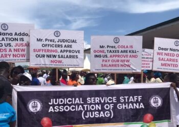 President Akufo-Addo approves reviewed salaries of JUSAG