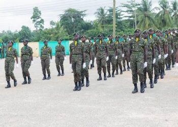Ghana: 1,341 GIS Recruits Pass Out At Assin Fosu