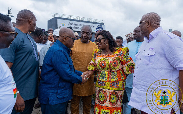 President Akufo-Addo Commissions $6.6 Million Ashaiman and Bankuman Sewerage and Treatment Plants