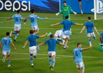 Manchester City 1-1 Sevilla: Pep Guardiola’s side win Super Cup on penalties