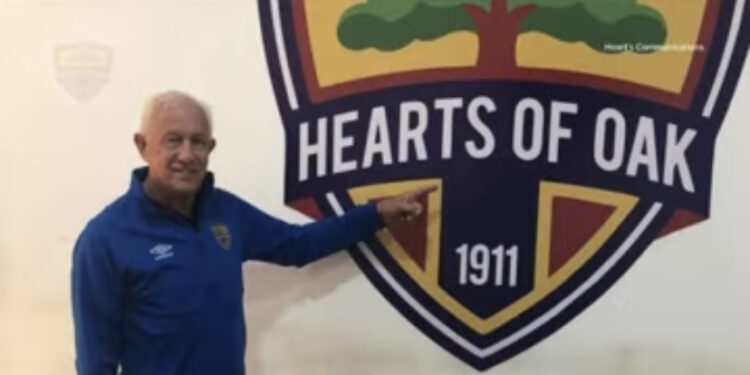 Hearts of Oak appoint Dutchman Martin Koopman as new head coach
