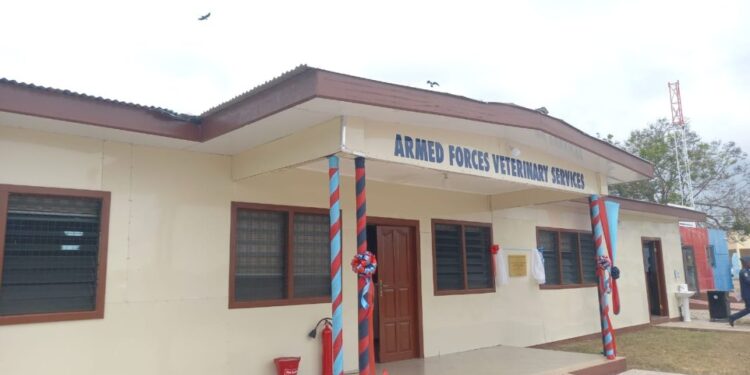 Armed Forces Veterinary Clinic opened in Takoradi