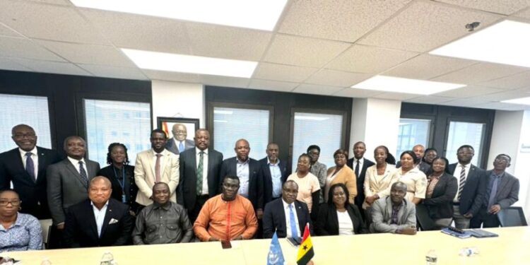 Parliamentary Select Committee on Foreign Affairs visits Ghana’s Mission in New York