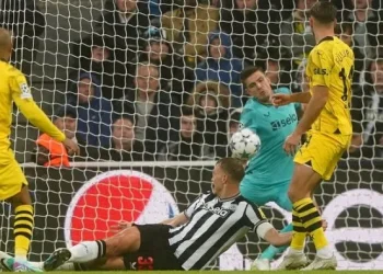UCL: Newcastle 0-1 Borussia Dortmund: German giants stun Eddie How’s men at St. James Park