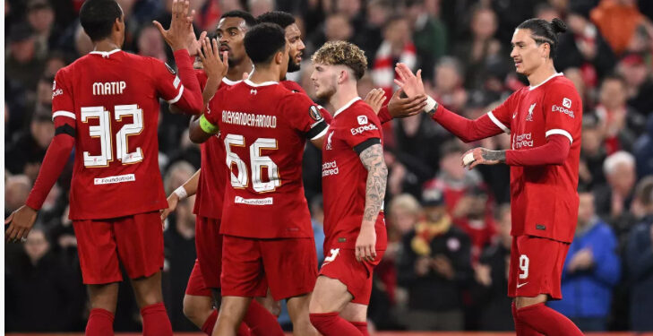 UEL: Liverpool thump Toulouse 5-1