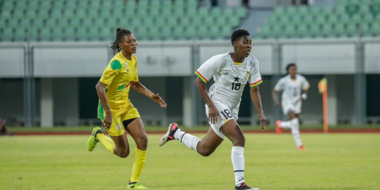 2024 Olympic Qualifier : Assifuah, Boaduwaa seal first-leg win for Black Queens
