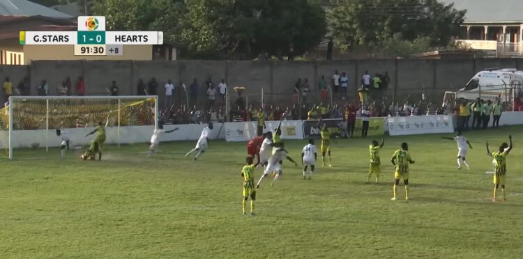 GPLW7: Hamza Issah’s late equalizer earns Hearts of Oak a vital draw in Bibiani