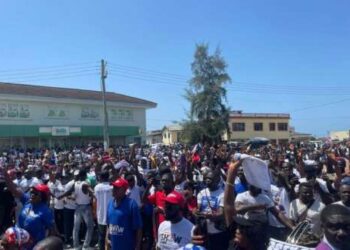 Ken Agyapong’s ‘Showdown walk’ shakes Cape Coast Metropolis